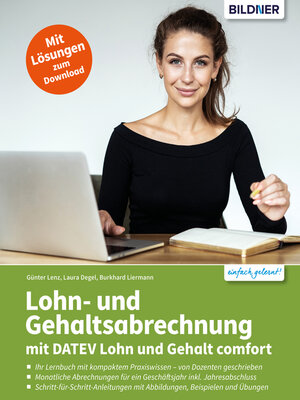 cover image of Lohn- und Gehaltsabrechnung 2025 mit DATEV Lohn und Gehalt comfort